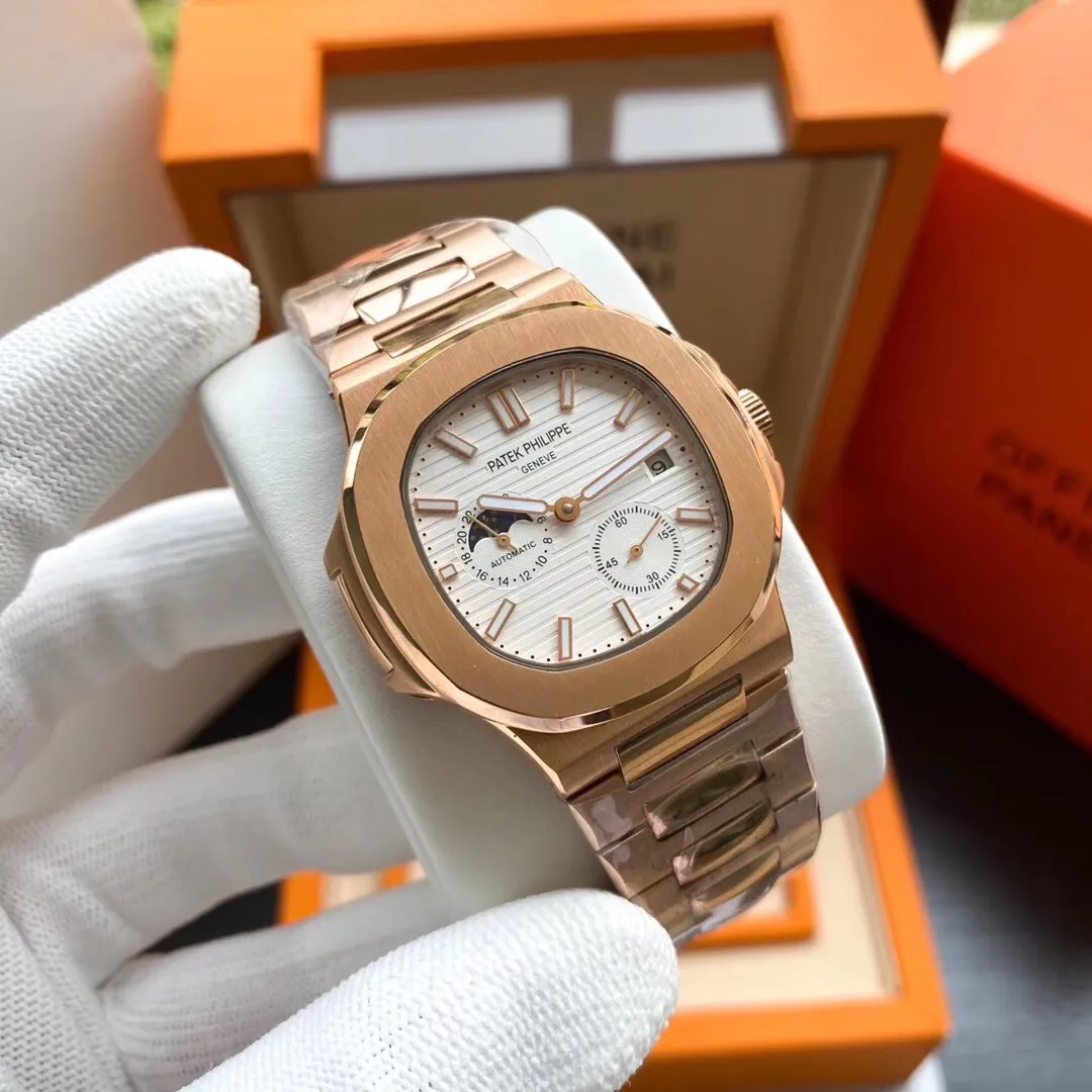 【Foreign trade import】💰1320! Brand new Nautilus model! Hot coming🔥🔥 [Brand] Patek Philippe--Patek Philippe‼ ️ [Type] Men's watch [Movement] Fully automatic mechanical movement [Material] 316L stainless steel case [Watch strap] Steel strap [Mirror] Mineral strengthened glass mirror [Size] Diameter 40mm Thickness 12mm [Features] The watch has a unique and exquisite appearance, a model of modern casual fashion style! Full of sportiness and youthful vitality! 🔥Top quality products with constant quality🔥